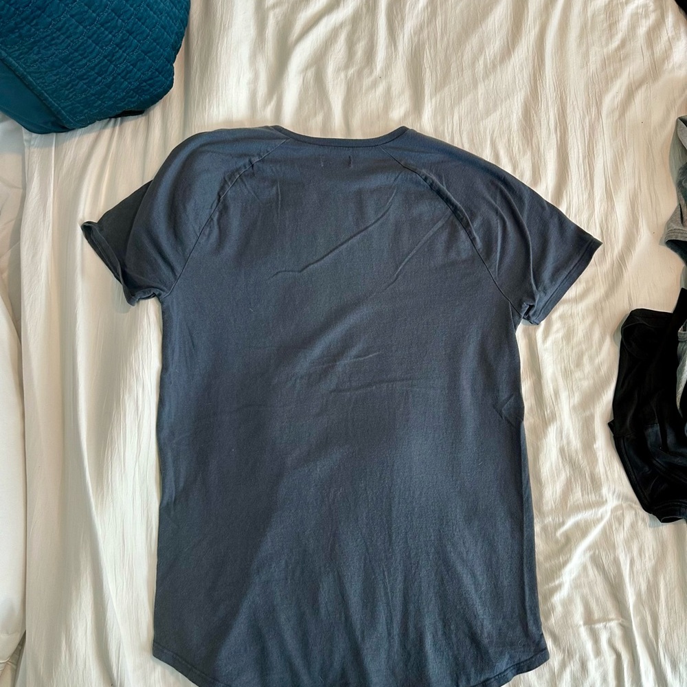 Topman Gray Crew Neck T-Shirt - Picture 4 of 6
